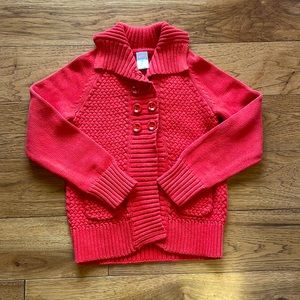 Gymboree Orange Sweater, Size 7-8